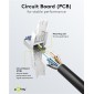 GOOBAY βύσμα RJ45 65941, CAT 6A UTP, tool-free, λευκό