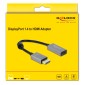 DELOCK αντάπτορας DisplayPort 1.4 σε HDMI 66436, 4K/60Hz, active, γκρι