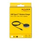 DELOCK ασύρματος φορτιστής 66467, 15W, μαγνητικός, μαύρος