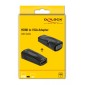 DELOCK αντάπτορας HDMI σε VGA 66560, με audio, 1080p/60Hz, μαύρος