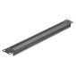 DELOCK κάλυμμα panel 67035 για 19"/1U rack, με αεραγωγούς, μαύρο