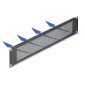 DELOCK κάλυμμα panel 67036 για 19"/2U rack, με αεραγωγούς, μαύρο