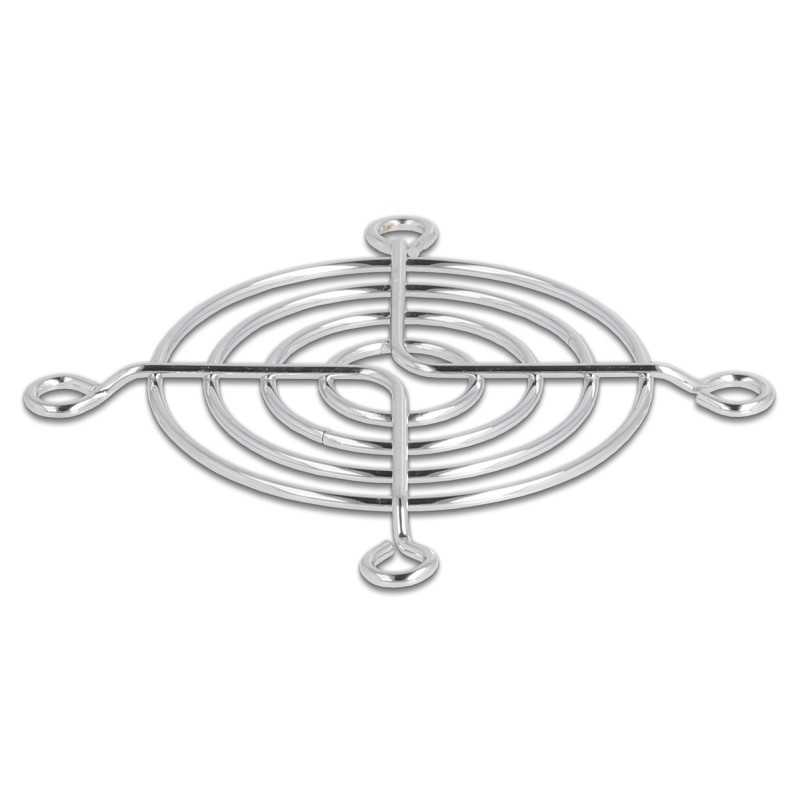 DELOCK σχάρα για 60mm ανεμιστήρα 67305, μεταλλική, ασημί