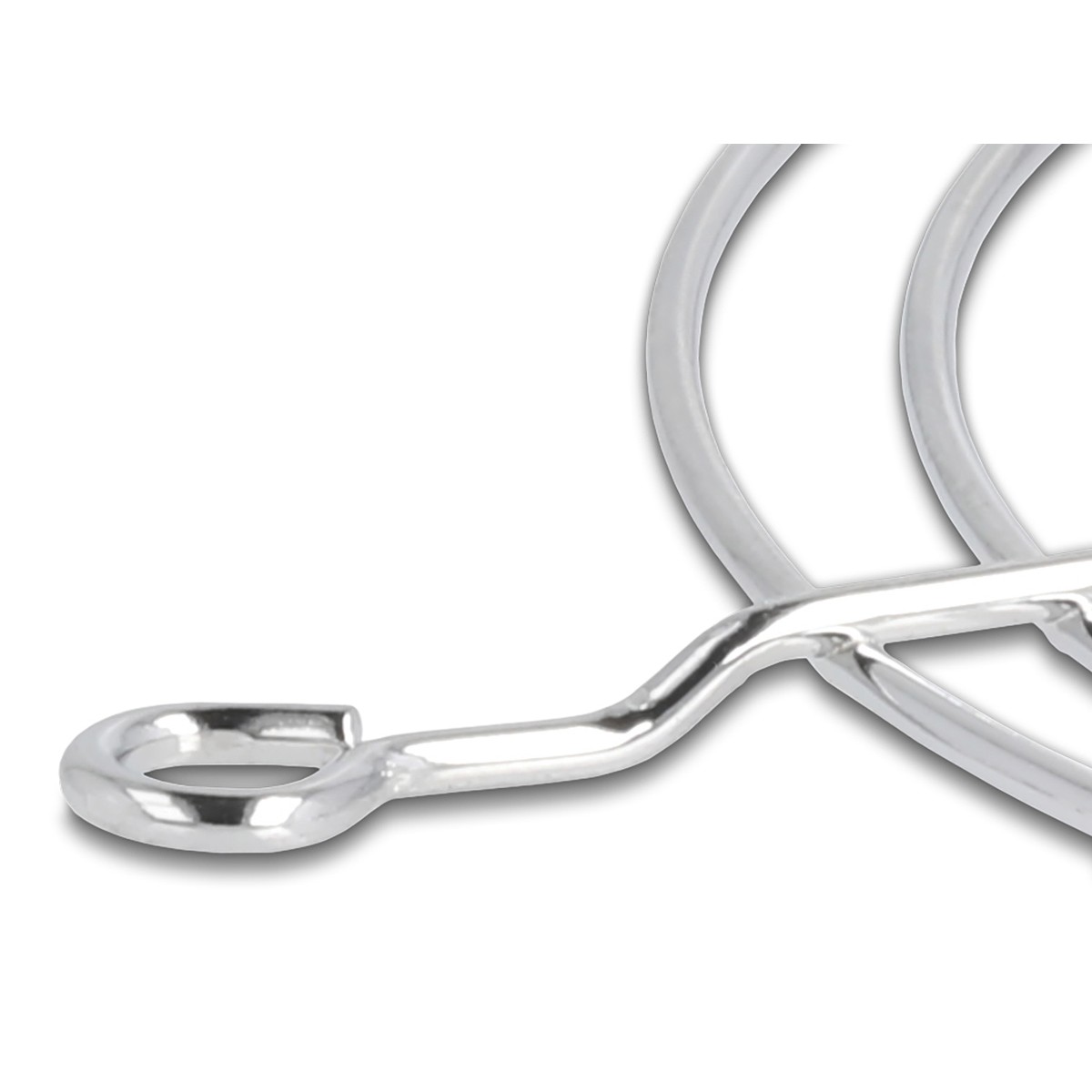 DELOCK σχάρα για 80mm ανεμιστήρα 67306, μεταλλική, ασημί