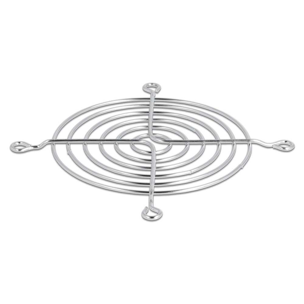 DELOCK σχάρα για 92mm ανεμιστήρα 67307, μεταλλική, ασημί