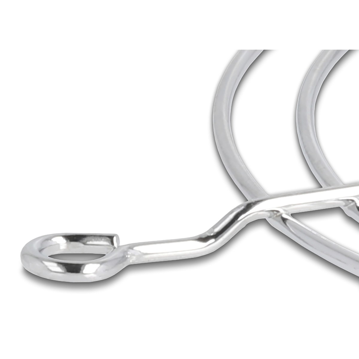 DELOCK σχάρα για 120mm ανεμιστήρα 67308, μεταλλική, ασημί