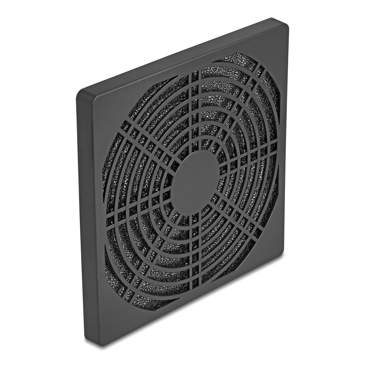 DELOCK σχάρα για 120mm ανεμιστήρα 67313 με φίλτρο σκόνης, πλαστική, μαύρη