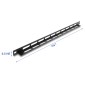 DELOCK cable management panel 67460 για rack 19", 0.5U, βάθος 22mm, μεταλλικό, μαύρο