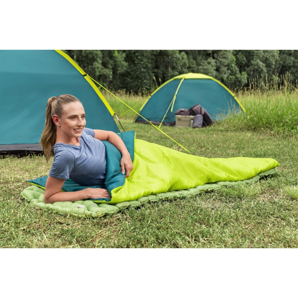 BESTWAY sleeping bag 68099, μονό, 180x75cm, lime