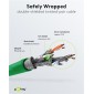 GOOBAY καλώδιο δικτύου 68288, CAT 6 S/FTP, copper, 250MHz, 0.50m, πράσινο