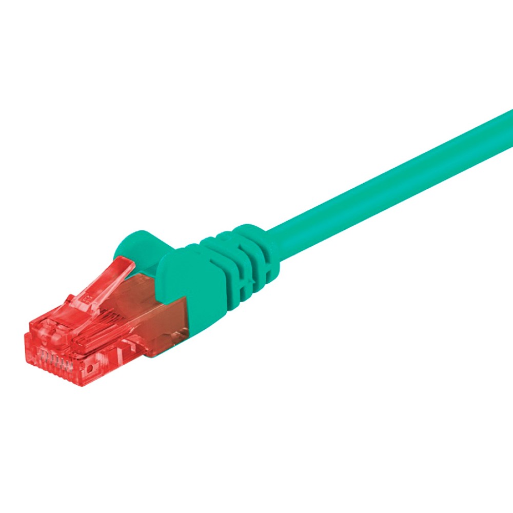 GOOBAY καλώδιο δικτύου 68410, CAT 6 U/UTP, CCA, 250MHz, 3m, πράσινο