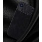 NILLKIN θήκη Qin Pro για iPhone 15 Plus, δερμάτινη, μαύρη