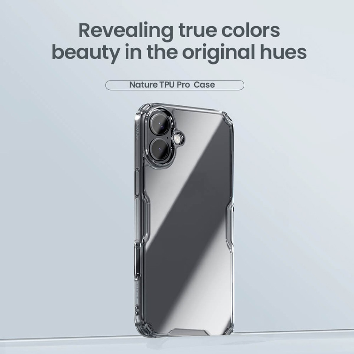 NILLKIN θήκη Nature TPU Pro για iPhone 16 Plus, διάφανη
