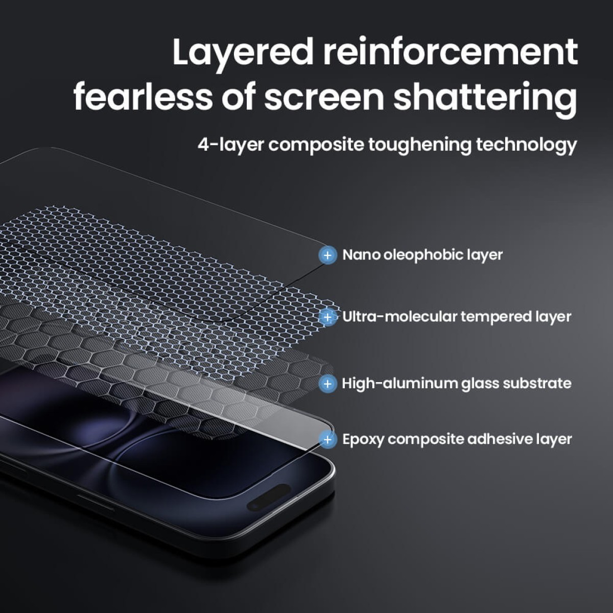 NILLKIN tempered glass 2.5D CP+ Pro για Apple iPhone 16 Plus