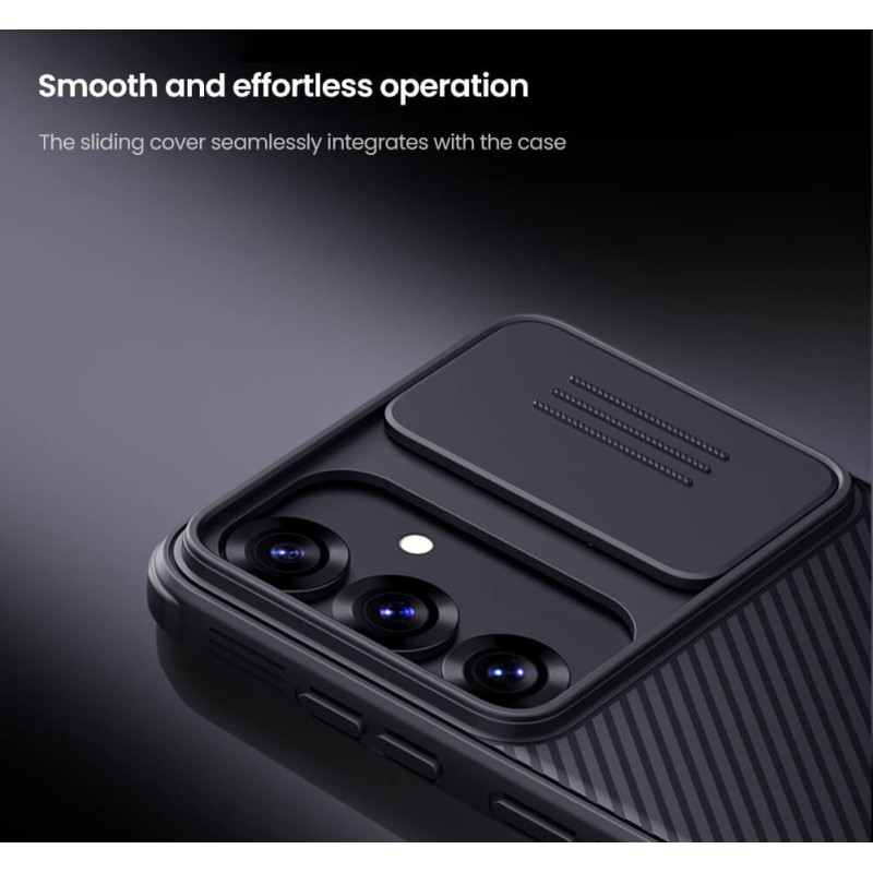 NILLKIN θήκη CamShield Pro για Samsung Galaxy S25, μαύρη
