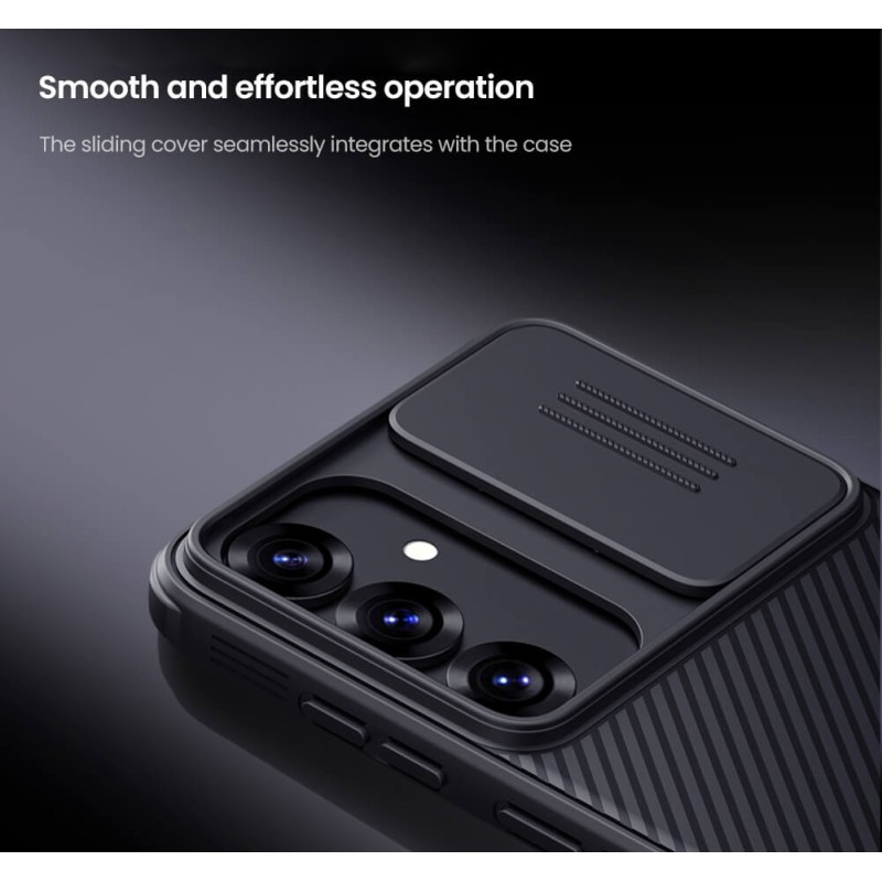 NILLKIN θήκη CamShield Pro για Samsung Galaxy S25 Plus, μαύρη