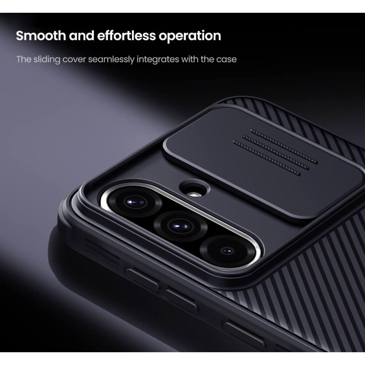 NILLKIN θήκη CamShield Pro για Samsung Galaxy A36 5G, μαύρη