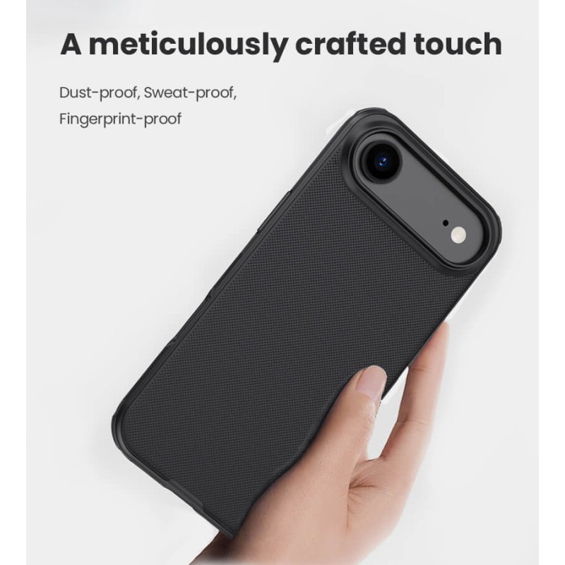 NILLKIN θήκη Super Frosted Shield Pro για Apple iPhone 17 Air, μαύρη
