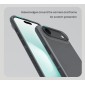 NILLKIN θήκη Super Frosted Shield Pro για Apple iPhone 17 Air, διάφανη/μαύρη