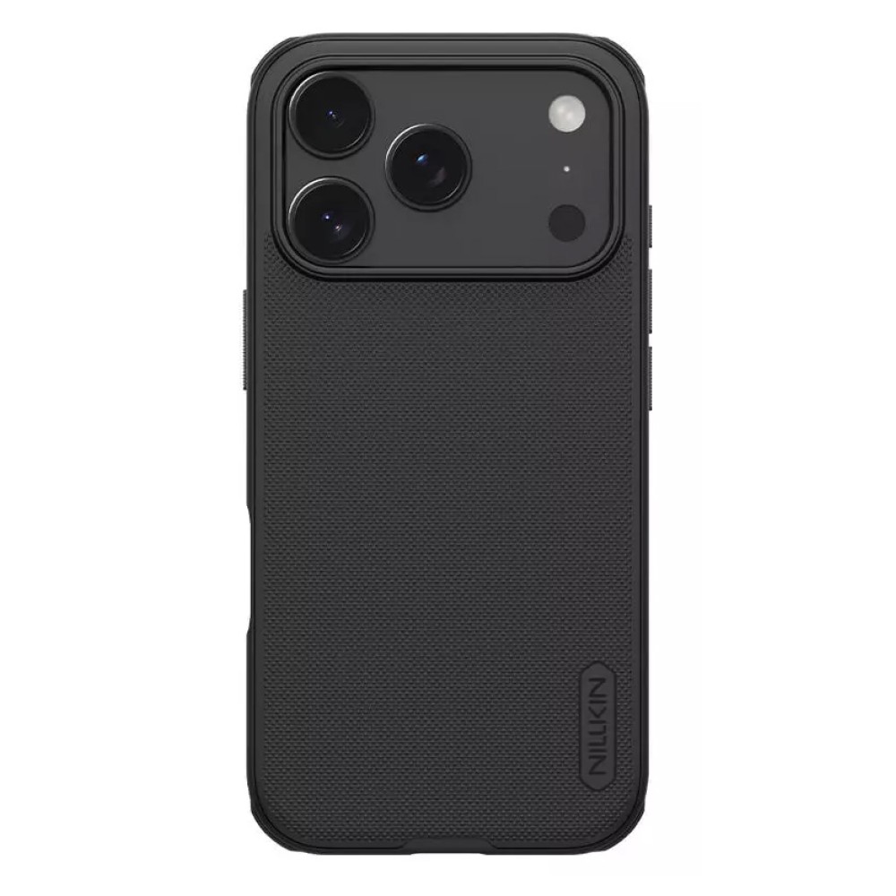 NILLKIN θήκη Super Frosted Shield Pro για Apple iPhone 17 Pro Max, μαύρη
