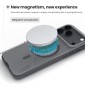 NILLKIN θήκη Super Frosted Shield Pro Magnetic για Apple iPhone 17 Pro, διάφανη/μαύρη
