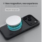 NILLKIN θήκη Super Frosted Shield Pro Magnetic για Apple iPhone 17 Pro Max, μαύρη