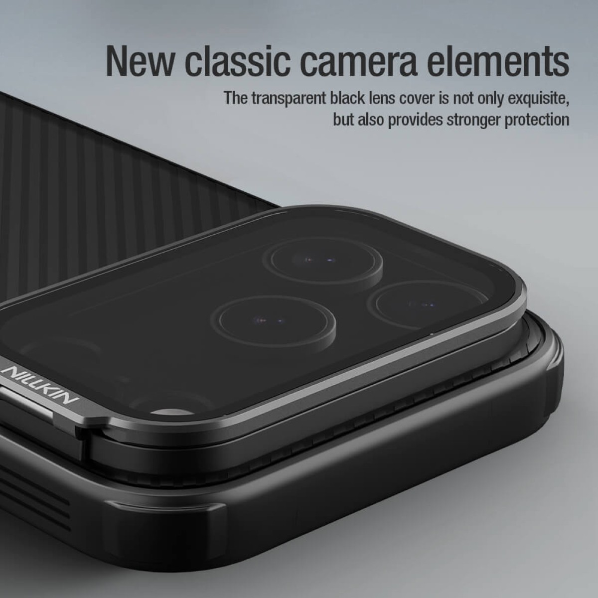 NILLKIN θήκη CamShield Prop για Apple iPhone 17 Pro, μαύρη
