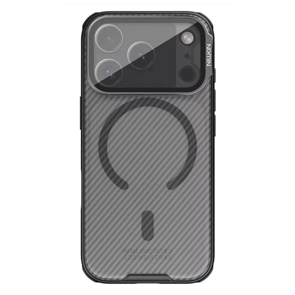 NILLKIN θήκη CamShield Prop Magnetic για Apple iPhone 17 Pro, διάφανη/μαύρη