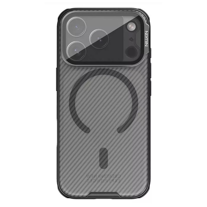 NILLKIN θήκη CamShield Prop Magnetic για Apple iPhone 17 Pro, διάφανη/μαύρη