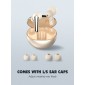 LDNIO earphones με θήκη φόρτισης T01, True Wireless, HiFi, χρυσά