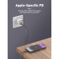 LDNIO καλώδιο Lightning σε USB-C LC672I, 30W PD, 2m, μπλε