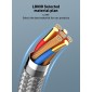 LDNIO καλώδιο Lightning σε USB-C LC861I, 30W PD, 1m, γκρι