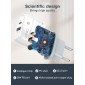LDNIO φορτιστής τοίχου Q229 με καλώδιο, USB & USB-C, 20W PD, λευκός