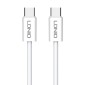 LDNIO καλώδιο USB-C LC901C, 65W PD, 480Mbps, 1m, λευκό