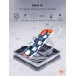 LDNIO docking station DS-26H, 6 θυρών, USB-C σύνδεση, 4K, 100W PD, λευκό