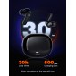 LDNIO earphones με θήκη φόρτισης T05, True Wireless, 13mm, 40/500mAh, μαύρα