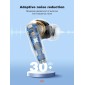LDNIO earphones με θήκη φόρτισης T05, True Wireless, 13mm, 40/500mAh, μαύρα
