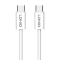 LDNIO καλώδιο USB-C iP-901c, 65W, 480Mbps, 1m, λευκό