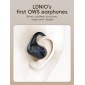 LDNIO earphones με θήκη φόρτισης T07, OWS Bone Conduction, 15mm, 60/500mAh, μαύρα
