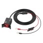 LDNIO φορτιστής μοτοσυκλέτας C108 με καλώδιο, USB/USB-C, 60W, μαύρος