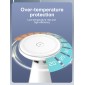 LDNIO ασύρματος φορτιστής WL01 με LED φωτισμό, 3 σε 1, 15W, λευκός