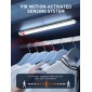 LDNIO LED φωτιστικό τοίχου/ντουλάπας Y6-1 με αισθητήρα κίνησης, 220x42x13mm, λευκό