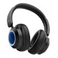 LDNIO headphones H01, ασύρματα & ενσύρματα, 40mm, 1000mAh, ANC, μαύρα