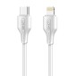 LDNIO καλώδιο Lightning σε USB-C LC121I, 30W PD, 1m, λευκό