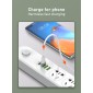 LDNIO αντάπτορας USB σε USB-C LC150, αρσενικό σε θηλυκό, γκρι