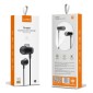 LDNIO earphones με μικρόφωνο HP03, 3.5mm, 1.2m, μαύρα