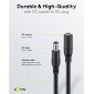 GOOBAY καλώδιο προέκτασης τροφοδοσίας 71400, 5.5x2.1mm, 10m, μαύρο