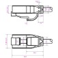 GOOBAY καλώδιο δικτύου 71547, CAT 6 U/UTP, slim, copper, 250MHz, 0.15m, μαύρο