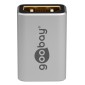 GOOBAY αντάπτορας HDMI 72008, Ethernet, 8K/60Hz, 4K/120Hz, 48 Gbps, γκρι
