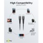 GOOBAY καλώδιο USB-C 73954, 60W, 480Mbps, 2m, μαύρο